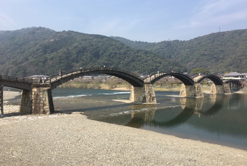 日本では数少ない？美麗な木造橋